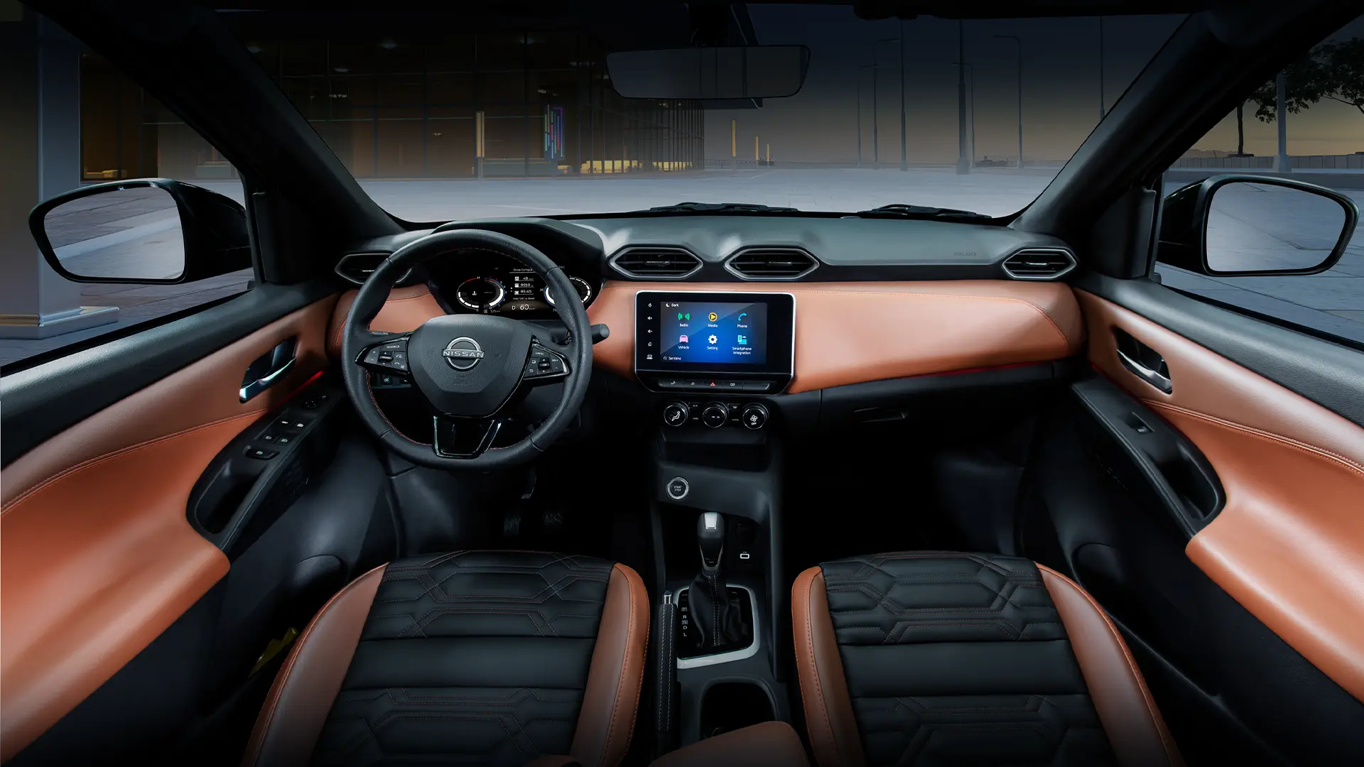 Intérieur Nissan Magnite Technologie